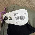 prAna  Tulum Top Black Color Block Green‎ Lilac Bikini Summer Pool Vacation Small Photo 6