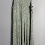 Athleta Santorini Thera Printed Dress Women's ST Small Tall Green UPF 50 Active Photo 4