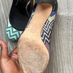 Missoni  Chevron Print Round Toe Heels Multicolor Photo 5