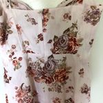 H&M Brock Collection x Floral Dress Lyocell Linen Powder Pink Medium Photo 4
