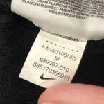 Nike  Tech Vest Hoodie Womens Medium Black Sleeveless Asymmetrical Zip Pockets Photo 4