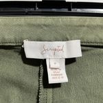 Scripted Pants Women's 0 Olive Green Classic Cinched Ruffle Hem Mid Photo 3