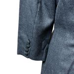 Philippe Adec Paris Women's Dark Gray & Black Vintage Blazer/Coat size 6 Photo 4