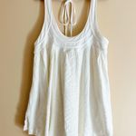 New To You Back Tie Tank Top White Size M Photo 1
