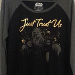 Star Wars  just trust us long sleeve T Shirt tee women's Sz L Large NWOT Photo 1