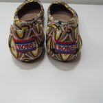 BOBS Slip On Flat Shoes Women's 8 Boho Retro Pattern Colorful Wearable Art Yellow Photo 5