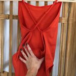 Nordstrom BP orangish red ribbed bodysuit Photo 6