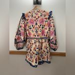 Farm Rio NWT  Superbloom Tapestry Cream Romper size medium retails $220 Photo 4