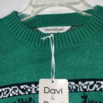 Davi & Dani Paisley Sweater Women’s Small Photo 1