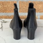 AGL Black Leather Cap Toe Booties 36 Size 6 Photo 2