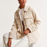 Abercrombie & Fitch Abercrombie Sherpa Shirt Jacket Photo 3