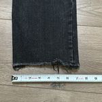 Abercrombie & Fitch Ankle Straight Ultra High Rise Destructed Black Jeans 30 Photo 8