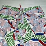 Anthropologie 43 of 52 Conversations Linen Blend Umbrella Buttoned Skirt Women 4 Photo 2