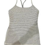 Lululemon Wee Are From Space Ice Grey Alpine White Power Pose Tank Size 8 Photo 0