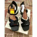 Style & Co  Black Croc Wedge Sandals‎ size 6.5 NWB Photo 1