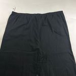 Old Navy  Black Linen Blend Wide Leg Lounge Pant 3X New Photo 6