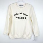 Stay at Home Posher Sweatshirt Black Photo 0