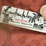 Free People  Intimately FP Rust Floral Lace‎ Racerback Bralette Small Photo 1