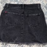 BDG  Mini Black Denim Skirt Photo 2