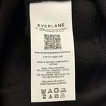 Everlane  Cropped Luxe Fleece Hoodie in Black, Size X-Small Photo 7