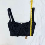 SKIMS NWT Stretch Satin Corset - Onyx - XS Photo 9