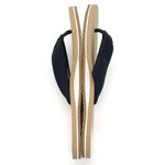 Toms NEW Earthwise Piper Black & Tan Repreve Flip Flop Sandal Women’s Size 12 Photo 11