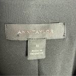 Ann Taylor NWOT The Long One-Button Blazer in Bi-Stretch Black Size 10 Workwear Photo 3