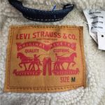 Levi's Sherpa Tricker Jacket Dark Rinse NEW Size Medium Photo 3