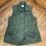 Lucky Brand Hunter Green Military Style Outdoor Utility Sleeveless Vest Size M Photo 10