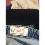 Gap Festival Short Sky High Rise Duo Color Jean Shorts Size 12R Medium Wash Photo 4