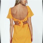 Princess Polly  Vibrant Orange Mini Dress Photo 2