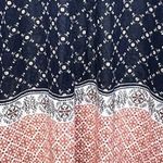 Torrid  Kimono Womens 2X Blue Red Geometric‎ Multi Pattern Boho Bohemian Casual Photo 5