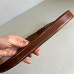 Allen Edmonds Soft Tan Distressed Calfskin USA Made Belt Photo 4