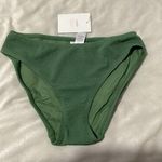 ANDIE  Swim Seagreen Ribbed Bikini Bottom XS Photo 0