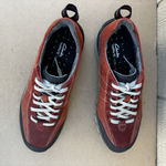 Clarks  Wave Walk Trek Women’s Orange Leather Waterproof Lace Up Shoes Size 6.5 Photo 1