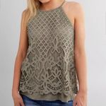 Daytrip  Lace High Neck Tank Photo 7