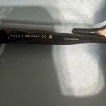 Gucci Black Sunglasses with Gold Detail Photo 5