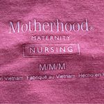 Motherhood Maternity nursing Pink layered tulip Short Sleeve Tee, size M casual Photo 2