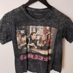 Friends T Shirt Television Series Raw Hem Stone Wash Graphic Tee Top Short Sleev Photo 8