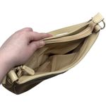 Etienne Aigner Woven Shoulder Bag Purse Tan With Goldtone Hardware Classic Photo 10