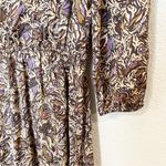 Zadig & Voltaire Zadig & Voltaire Rowdy Satin Thorn Asymmetric Midi Dress Boho Parisian Size L Photo 7