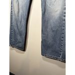 Levi's  505 Regular Fit Jean Medium Wash Distressed 90s Grunge High Rise 34x30 Photo 2