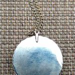 Green Stone Necklace and Bracelet Set Photo 2