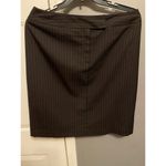 Nine & Co. Black and Red Pencil Skirt Size 14 Photo 1
