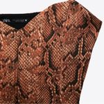 ZARA snakeskin corset top Photo 2
