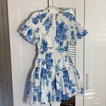 Rachel Parcell  blue floral fit & flare dress Photo 5