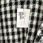 NWT houndstooth plaid belted cape coat Size L Photo 2