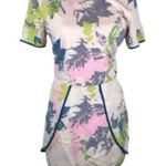 Adelyn Rae Anthropologie floral print skirt romper Pockets Lined Women’s Size S Photo 11