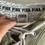 PINK - Victoria's Secret Victoria's Secret Pink hooded sweatshirt women lace-up neck​​ Photo 3