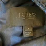 J.Crew Navy Blue & Black Sparkle Floral Sheath Dress Photo 7